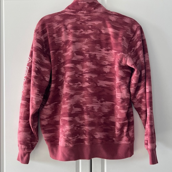 Women’s Ariat Aztec Pink Quarter Zip - Picture 4 of 4